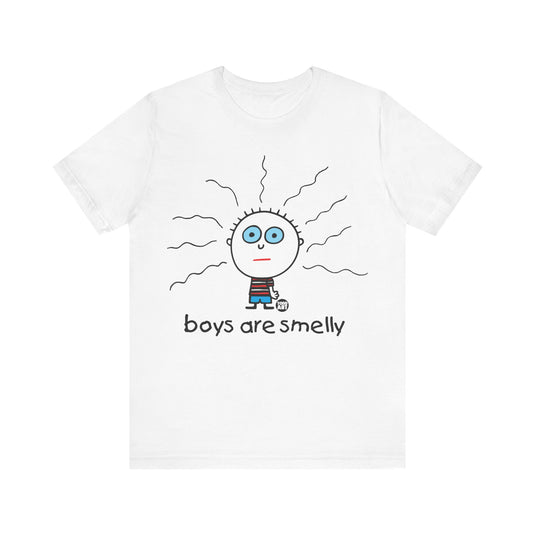 Boys are Smelly T Shirt, Funny Shirt for Her, Ladies Funny Tee, Sarcastic Shirt for Moms, Funny Lesbian Shirt