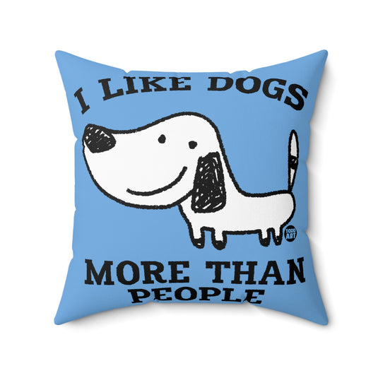 Adopt Don't Shop Dog Pillow, Square Dog Pillow, Cute Dog Pillows, Soft Dog Pillow, Cute Room Accents