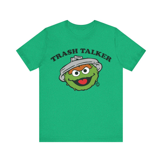 Oscar Trash Talker Parody Unisex Tee, Adult Humor Tee, Cartoon Tee Adult, Grouchy Shirt