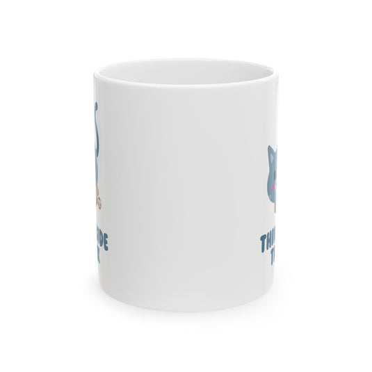 Think Inside The Box Cat Mug