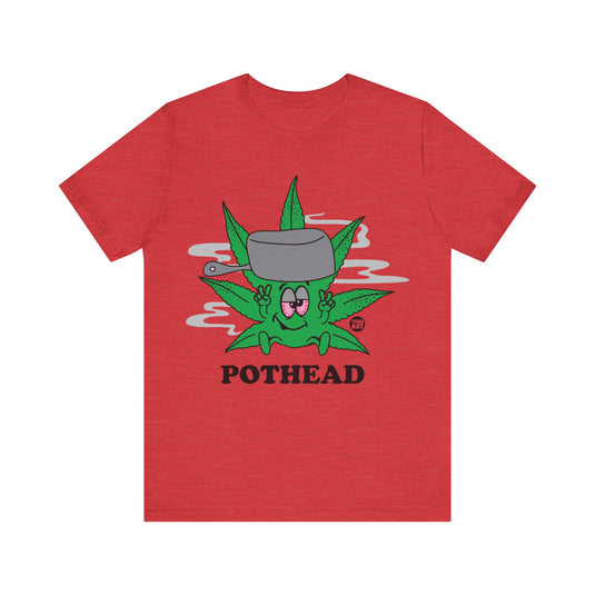 Pot Head Weed Leaf T Shirt