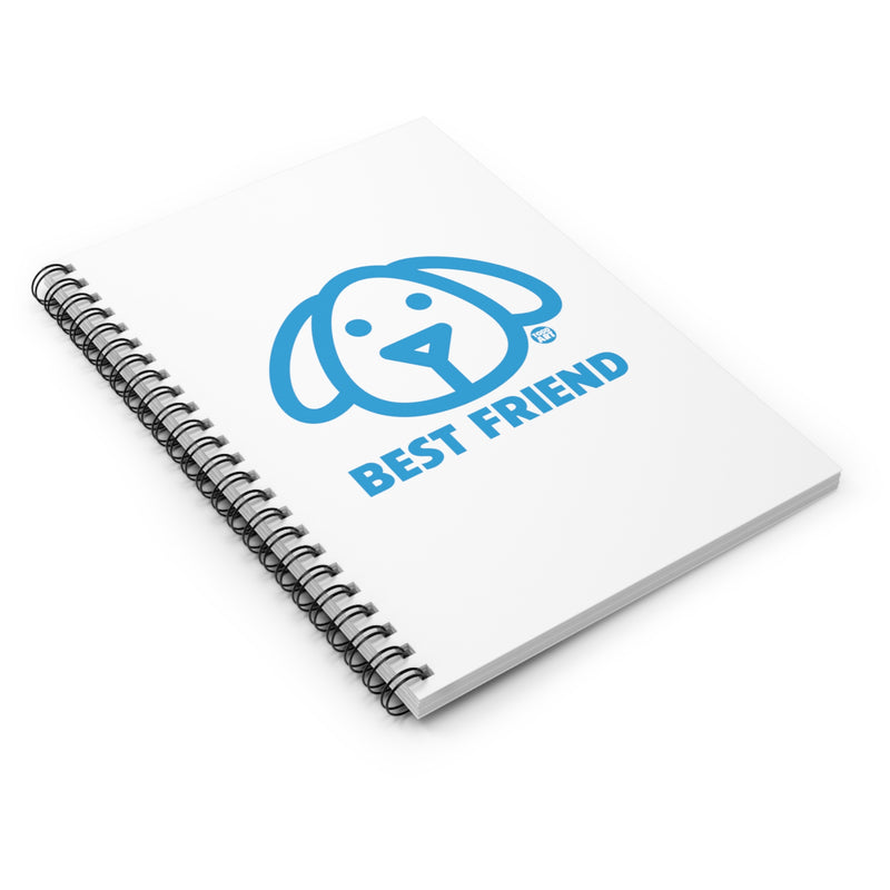 Load image into Gallery viewer, Best Friend Dog Spiral Notebook - Ruled Line, Cute Dog Notebook
