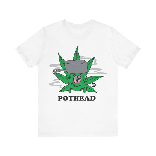 Pot Head Weed Leaf T Shirt