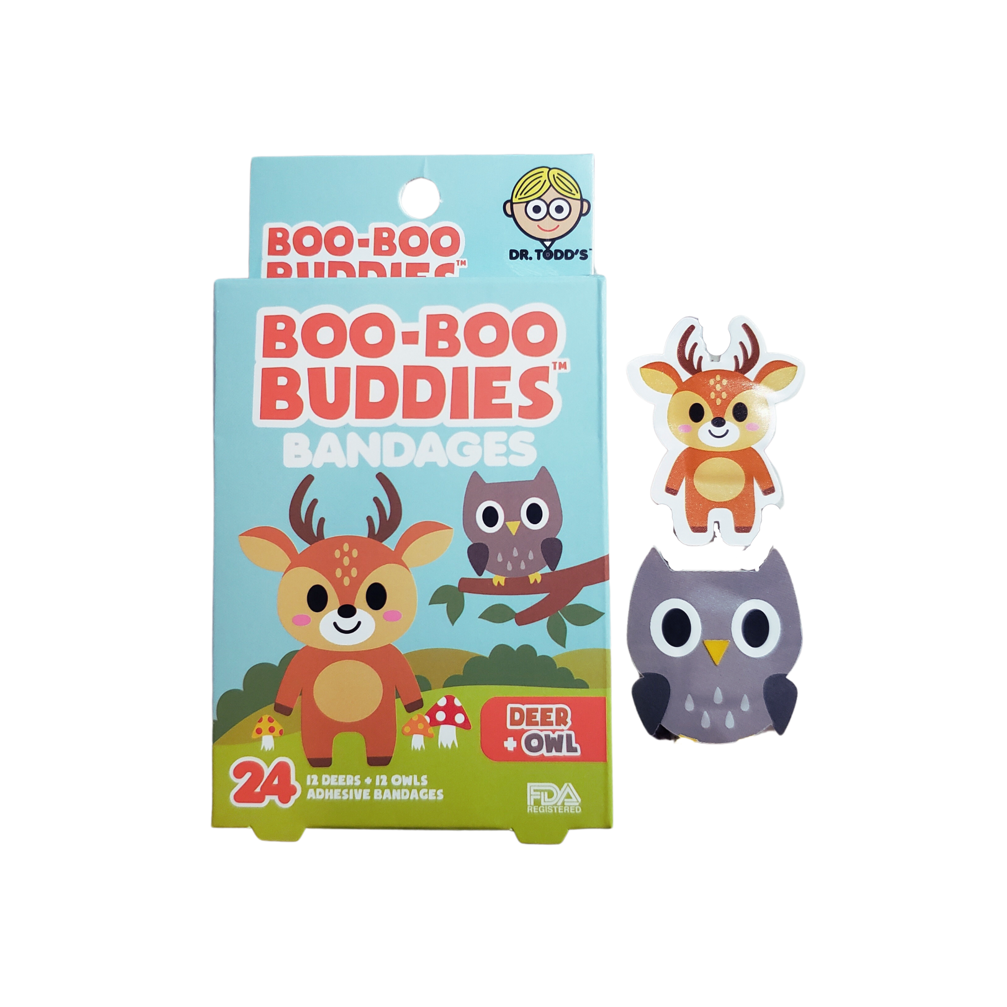 DeerandOwlBandaidsBooBooBuddie