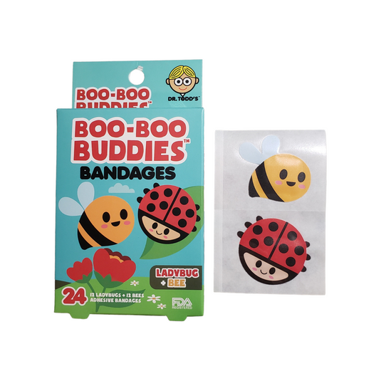 Boo-Boo Buddies Ladybug and Bee Bandages