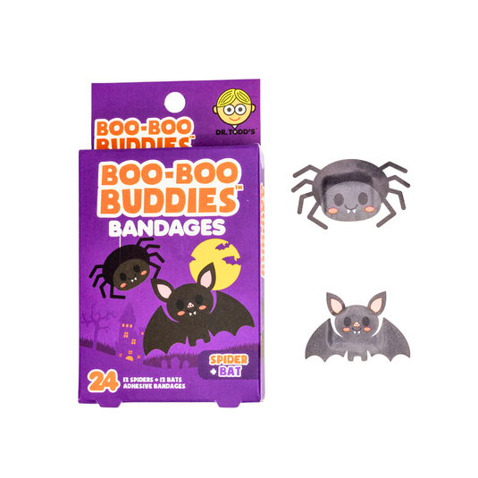 Boo Boo Buddies Spider and Bat Bandages