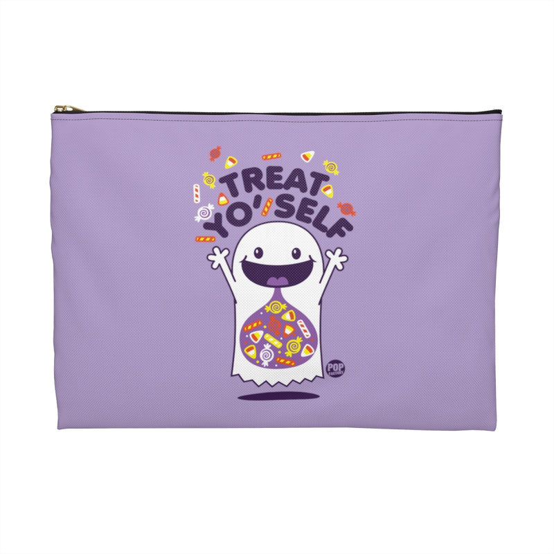 Load image into Gallery viewer, Treat Yo Self Zip Pouch
