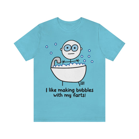 Stickboy Fart Bubbles Unisex Tee