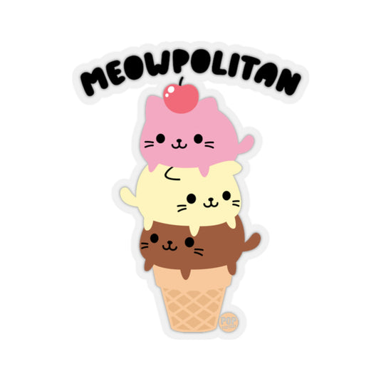 Meowpolitan Sticker