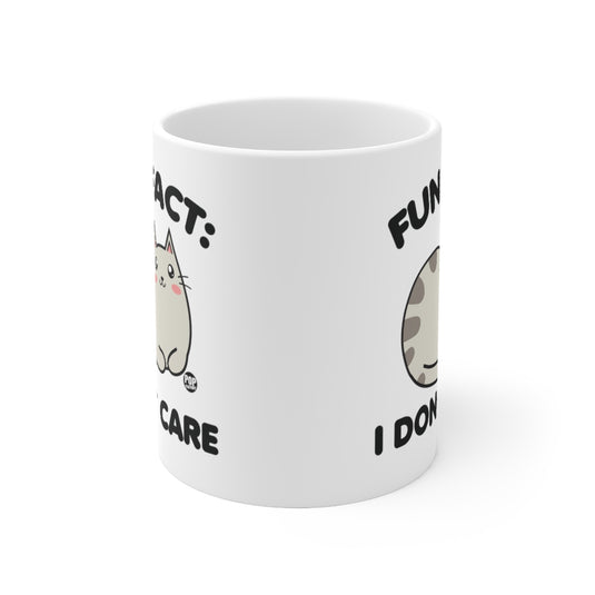 Fun Fact Cat Mug
