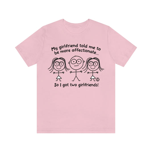 Two Girlfriends Boy Unisex Tee