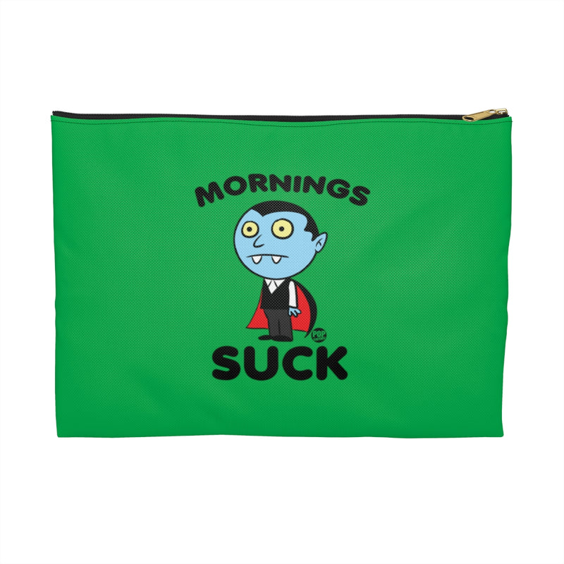 Load image into Gallery viewer, Morning Suck Dracula Zip Pouch

