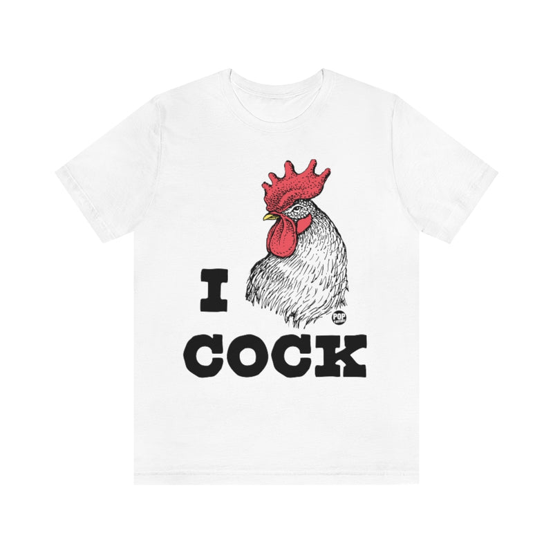 Load image into Gallery viewer, I Love Cock Rooster Unisex Tee
