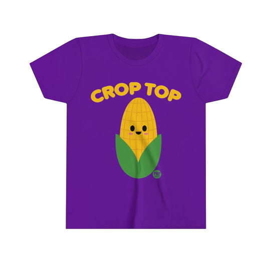 Crop Top Youth Short Sleeve Tee