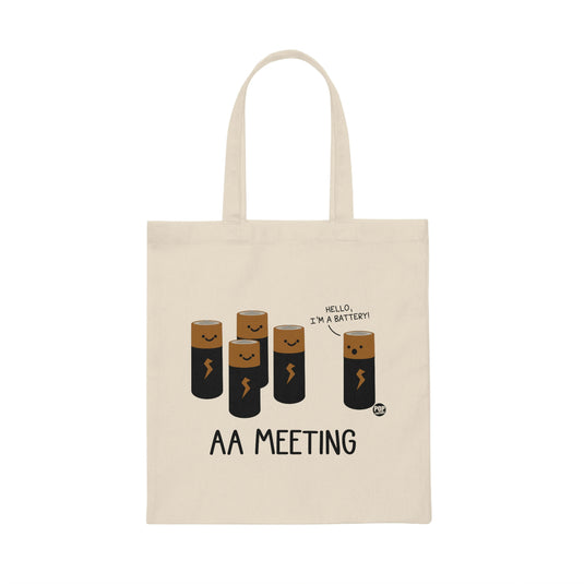 AA Meeting Tote