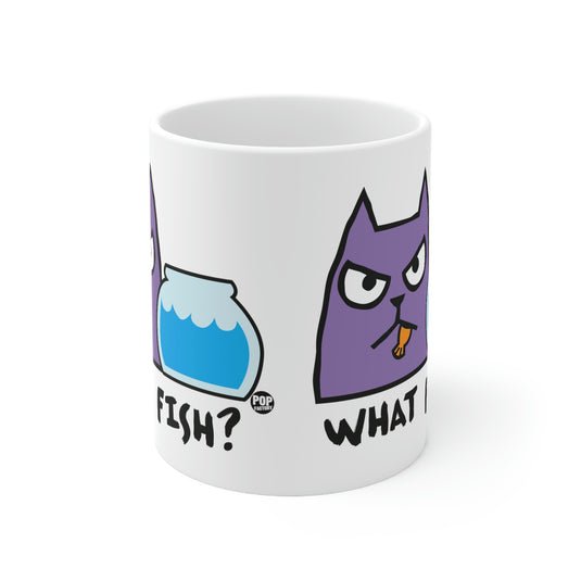 What Fish Cat Coffee Mug