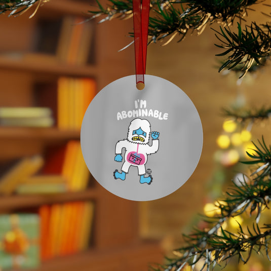 I'm Abominable Snowman Ornament