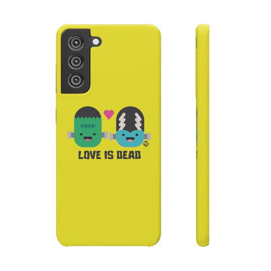 Love Is Dead Frankenstein Phone Case