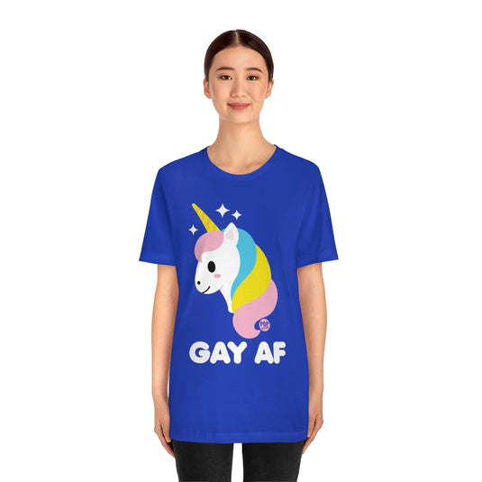 Gay AF Unicorn Unisex Tee
