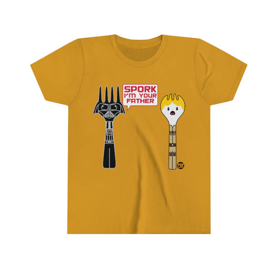Spork Father Youth Short Sleeve Tee