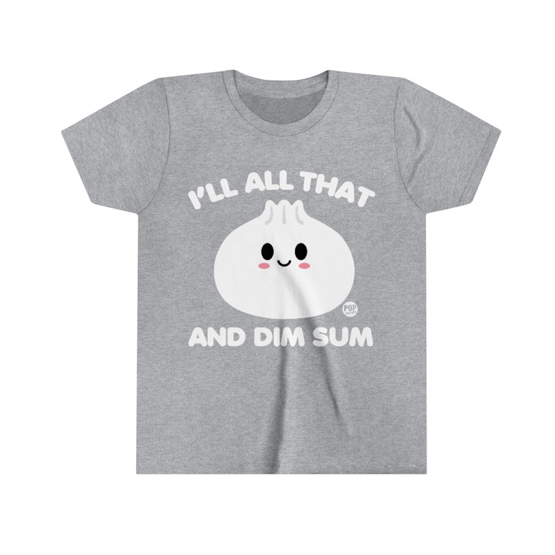 Load image into Gallery viewer, All That Dim Sum Youth Short Sleeve Tee
