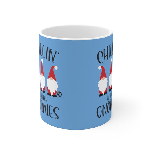 Chillin With My Gnomies Xmas Mug