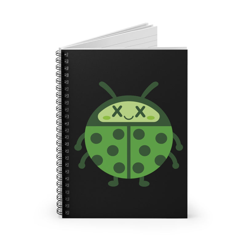 Load image into Gallery viewer, Deadimals Ladybug Notebook
