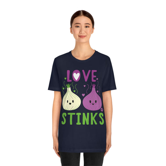Love Stinks Garlic Unisex Tee