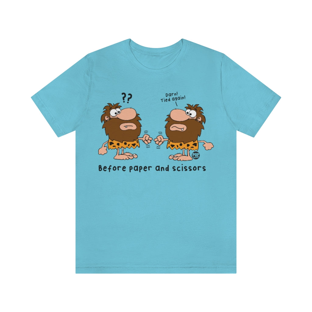 Caveman Rock Paper Scissor Unisex Tee – The Pop Factory