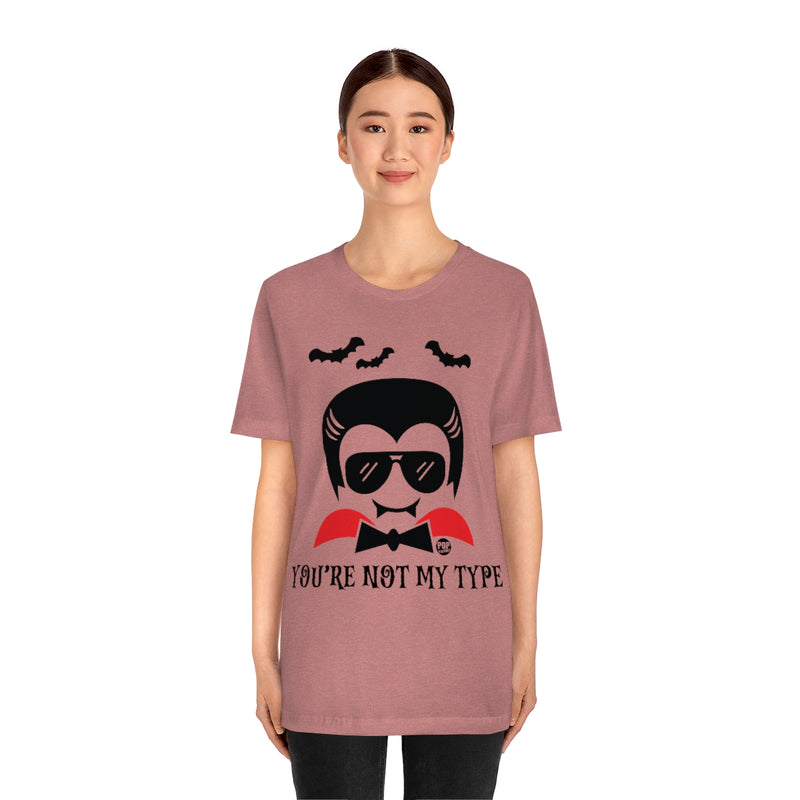 Load image into Gallery viewer, Not My Type Dracula Unisex Tee
