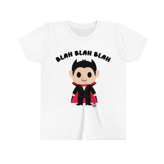 Blah Blah Dracula Youth Short Sleeve Tee
