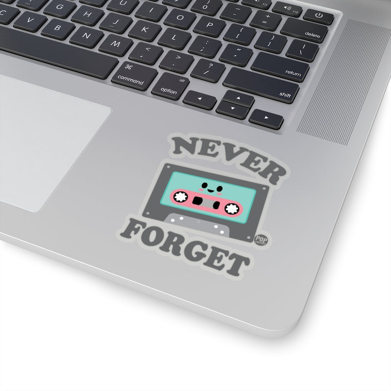 Load image into Gallery viewer, Never Forget Cassette Tape Sticker
