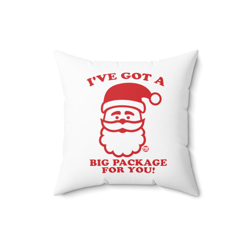 Load image into Gallery viewer, Santa Big Package Pillow
