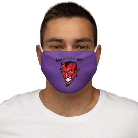 Saved You A Seat Devil Face Mask