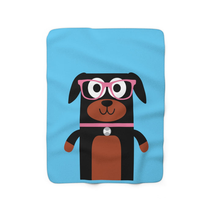 Bow Wow Meow Rottweiler Blanket