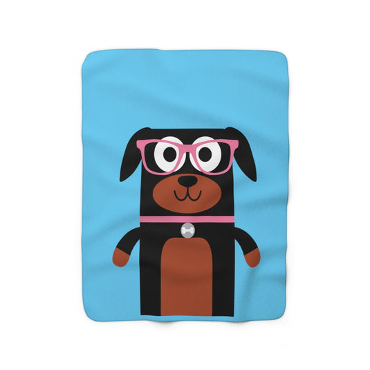 Bow Wow Meow Rottweiler Blanket