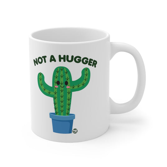 Not A Hugger Cactus Mug