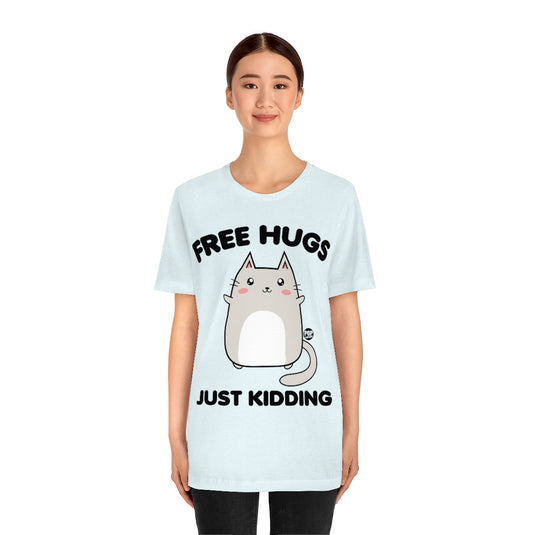 Free Hugs Cat Unisex Tee