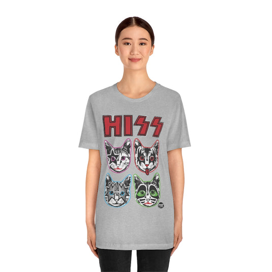 Hiss Kiss Cats Unisex Tee