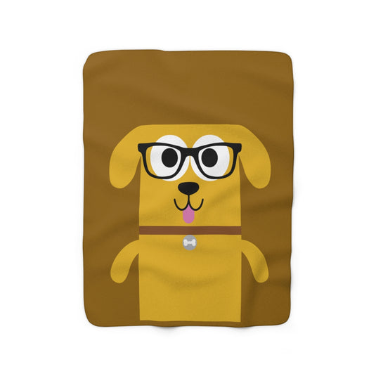 Bow Wow Meow Golden Retriever Blanket