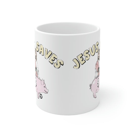 Jesus Saves Mug