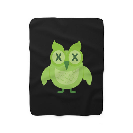 Deadimals Owl Blanket