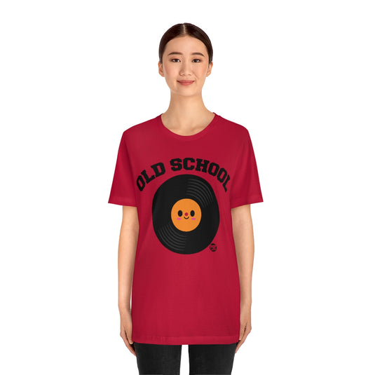 Old School Record Unisex Tee
