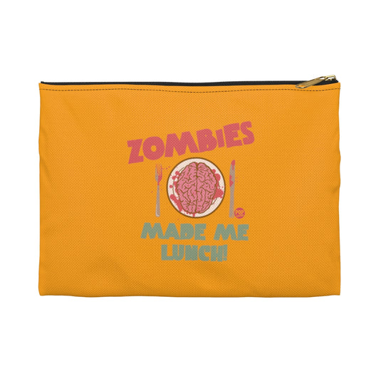 Zombies Made Lunch Zip Pouch