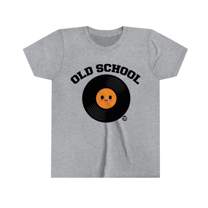 Load image into Gallery viewer, Old School Record Youth Short Sleeve Tee

