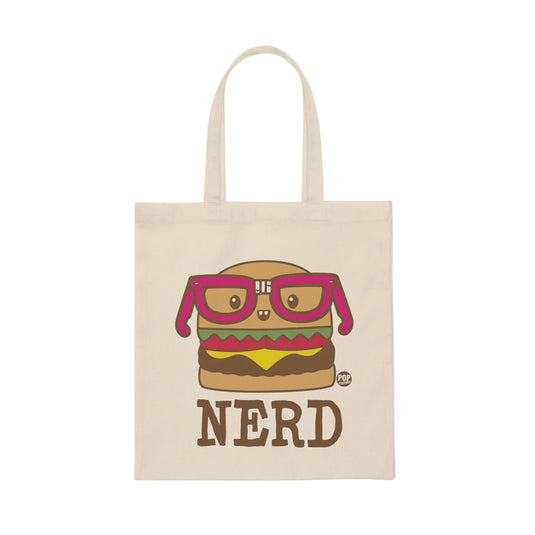 Nerd Burger Tote
