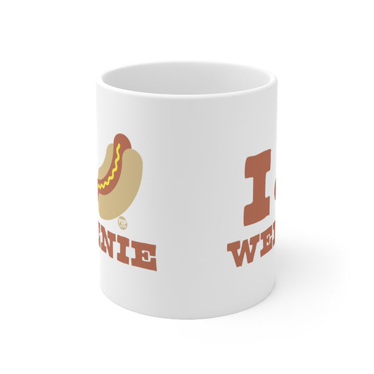 I Love Weenie Hot Dog Mug