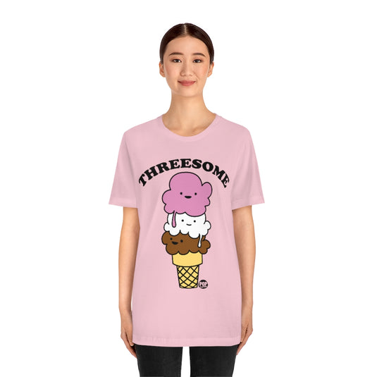 Threesome Icecream Unisex Tee