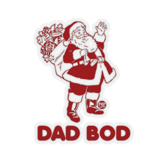 Dad Bod Santa Sticker