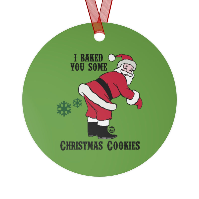Load image into Gallery viewer, Santa Baked Xmas Cookies Fart Ornament
